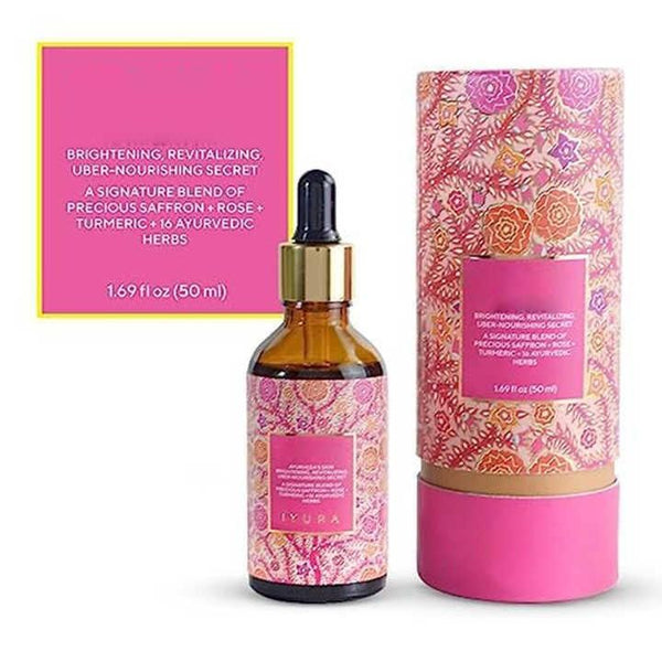 Saffron, Turmeric & Rose Visibly Brighter Face Serum 50ml