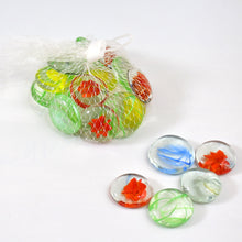 4019 Glass Gem Stone Flat Round Marbles Pebbles For Vase Fillers Attractive Pebbles For Aquarium Fish Tank.