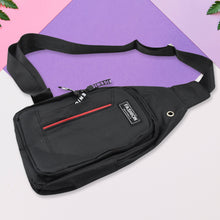 12859 Waterproof Anti Theft Cross-body Fanny Pack Waist Bag Shoulder Bags Chest Men Casual Fashion Usb Charging Earphone Hook Sling Travel Bag (1 Pc)