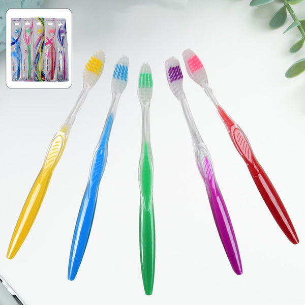 Premium Plastic Toothbrush (1 Pc  Mix Color)