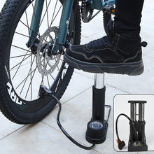 0533 Portable Mini Bike Pumpcycle Pump Foot Activated With Gauge Floor Bicycle Pump  Cycle Pump