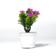 4950 Flower Pot Artificial Decoration Plant  Natural Look  Plastic Material For Home  Hotels  Office  Multiuse Pot