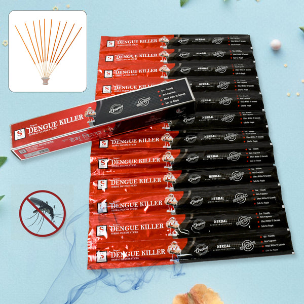 Mosquito Agarbatti Stick Herbal Mosquito Agarbatti 1 Box ( 12 Packet  120 Sticks ) ( Incense Stick )