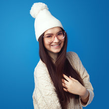 Big Soft Winter Cap Woolen Inside Fur Beanie Cap (1 Pc  Mix Design  Color)