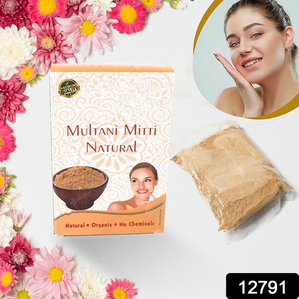 12791 100gram Herbal Tan Removing Multani Mitti Face Pack For Skin Care Age Group