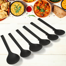 Multipurpose Silicone Spoon Silicone Basting Spoon Non-stick Kitchen Utensils Household Gadgets Heat-resistant Non Stick Spoons Kitchen Cookware Items For Cooking And Baking (6 Pcs Set)