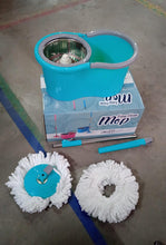Easy Cleaning Mop With Bucket For Floor Cleaning 360 Spin Floor Cleaning (1 Set  Mix Color)