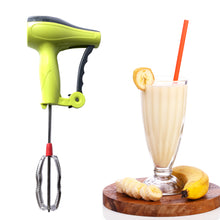 0703 Power Free Manual Hand Blender With Stainless Steel Blades Milk Lassi Maker Egg Beater Mixer Rawai