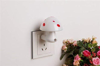 0254 Automatic Night Sensor Mushroom Lamp (0.2 Watt Multicolour)