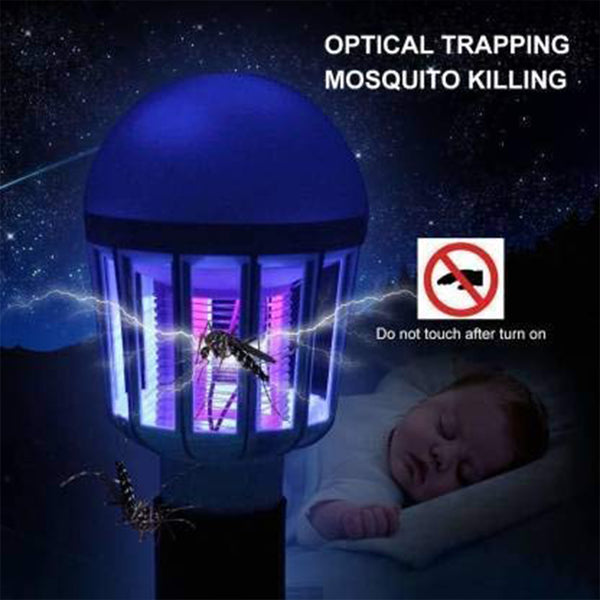 12w  15w  Mosquito Killer Lamp E27 Summer Moths Flying Insects Led Zapper Mosquito Killer Lamp Light Bulb Household